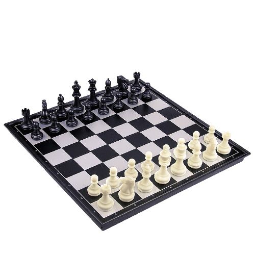 Jogo Brinquedo de Xadrez e Trilha 2 em 1 - Jogo de Tabuleiro - Jogo para  Criança - Jovem - Adulto - Tam. 24x24x1,5